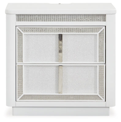 Chalanna Queen Storage Bed, Dresser and 2 Nightstands