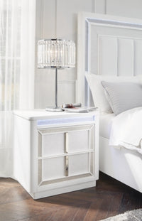 Chalanna Queen Storage Bed, Dresser and 2 Nightstands