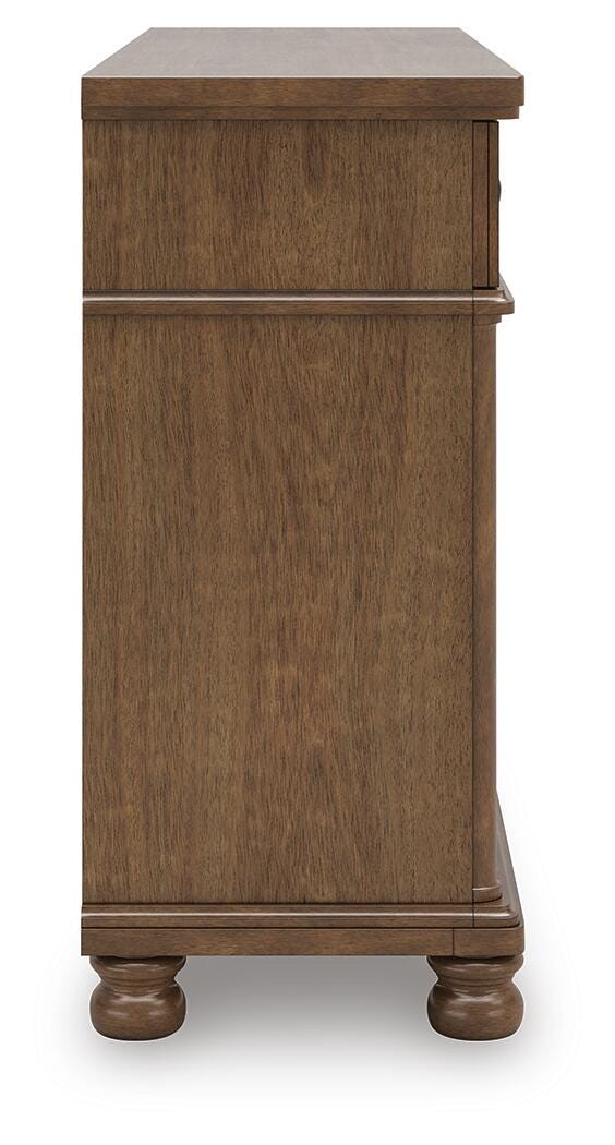 Rowlenstown King Poster Bed, Dresser and 2 Nightstands