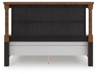 Rowlenstown King Poster Bed, Dresser and 2 Nightstands