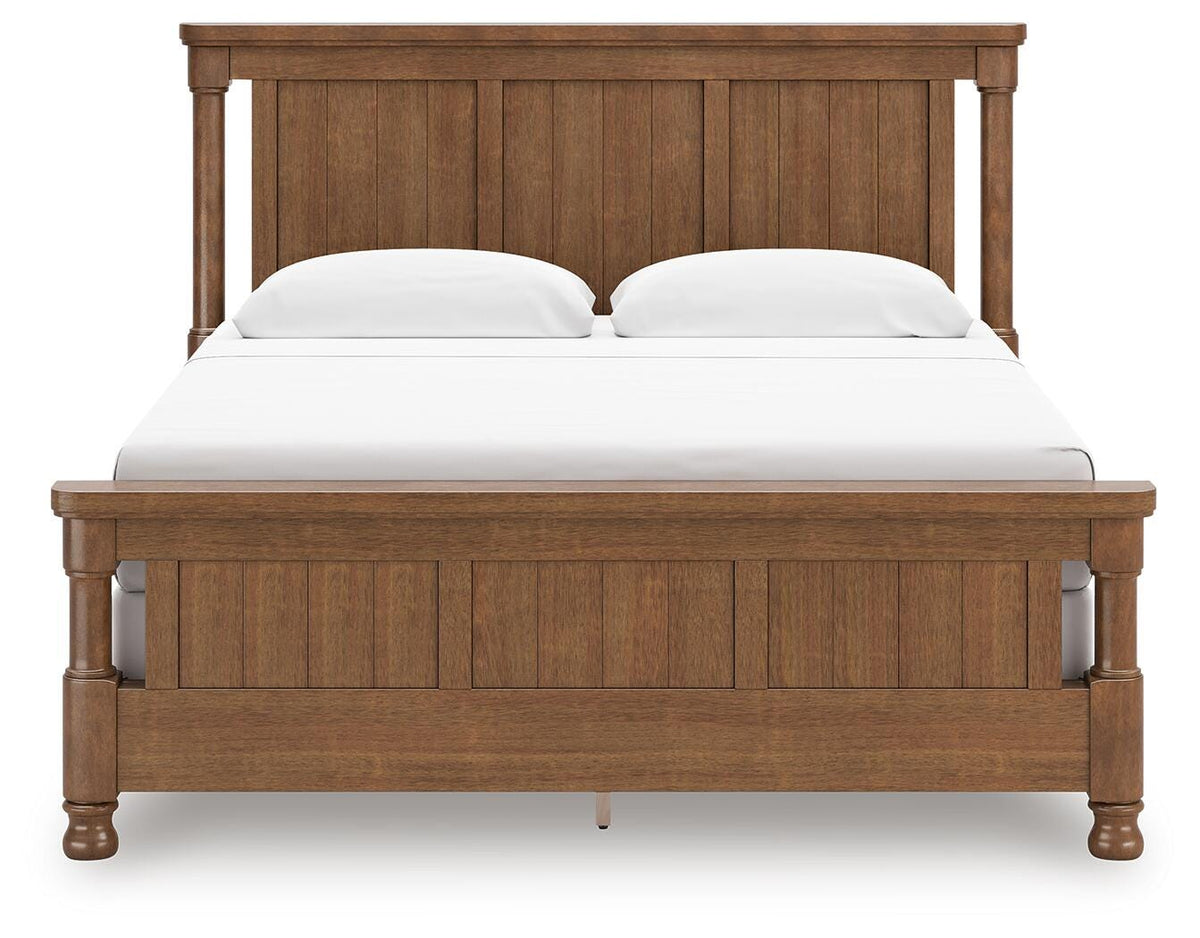 Rowlenstown King Poster Bed, Dresser and 2 Nightstands