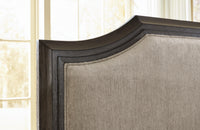 Wickenger Queen Upholstered Panel Bed