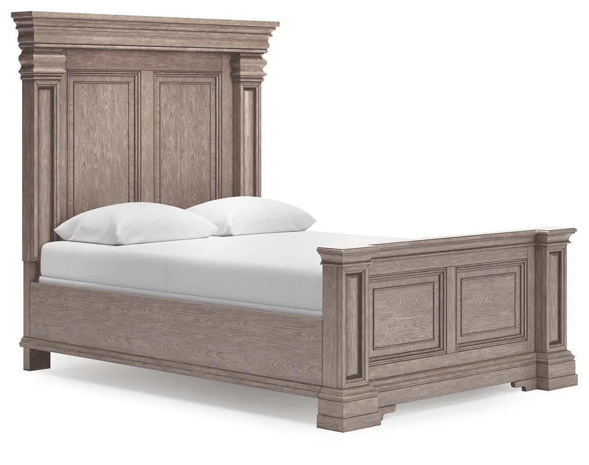 Blairhurst Queen Panel Bed, Dresser, Mirror, 2 Chests and Nightstand