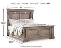 Blairhurst Queen Panel Bed, Dresser, Mirror, 2 Chests and Nightstand