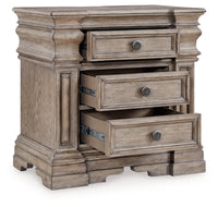 Blairhurst Queen Panel Bed, Dresser, Mirror, 2 Chests and Nightstand