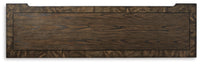 Maylee King Upholstered Panel Bed and Dresser