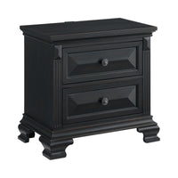Bridgestone King Panel 5PC Bedroom Set in Black