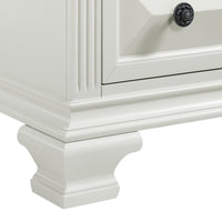 Bridgestone Dresser and Mirror Set in Antique White
