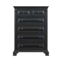 Bridgestone 6-Drawer Chest in Black
