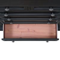Bridgestone King Panel 5PC Bedroom Set in Black