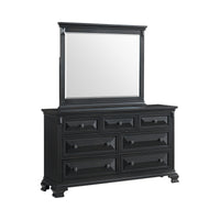 Bridgestone Queen Panel 5PC Bedroom Set in Black