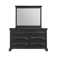 Bridgestone Dresser and Mirror Set in Black