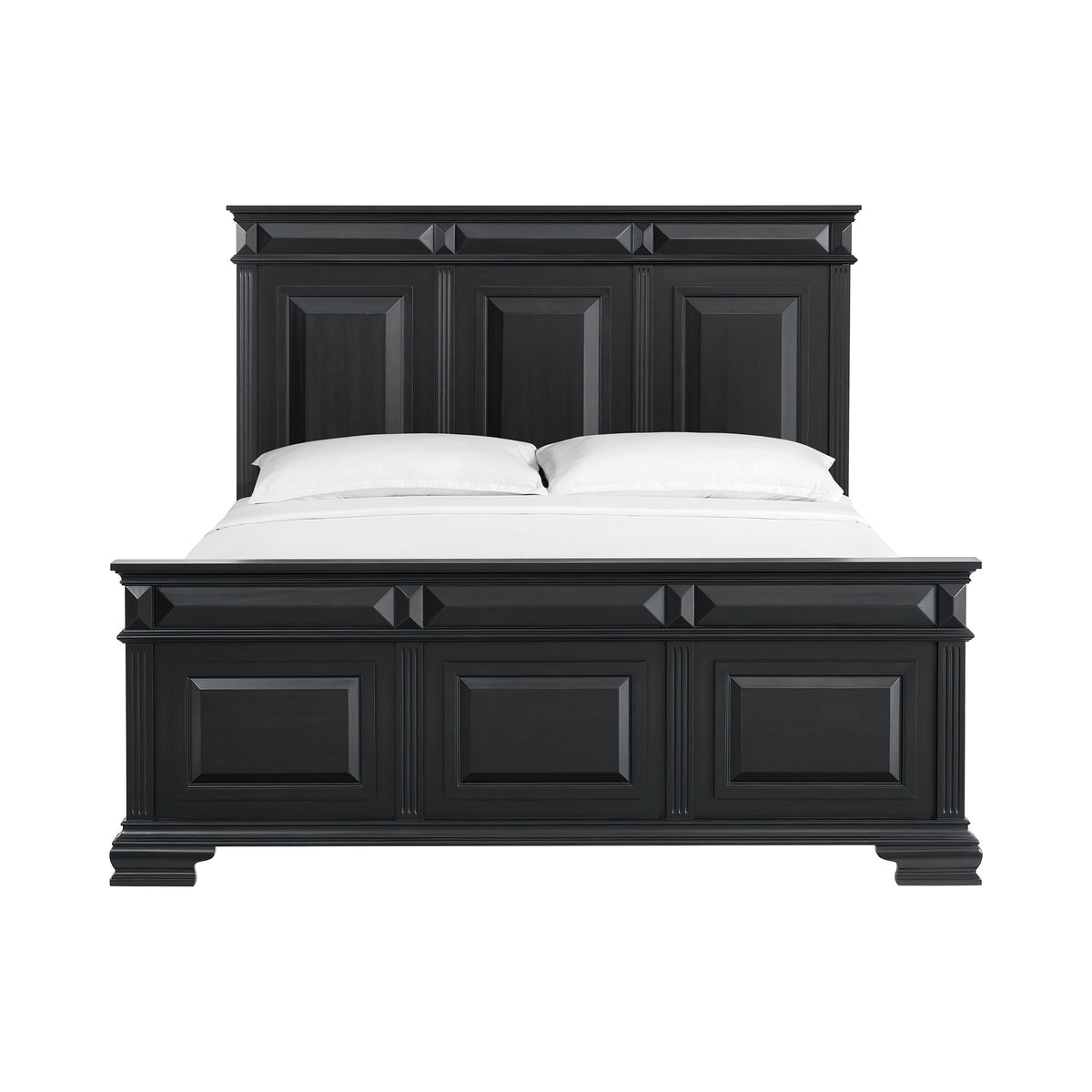Bridgestone King Panel Bed in Black