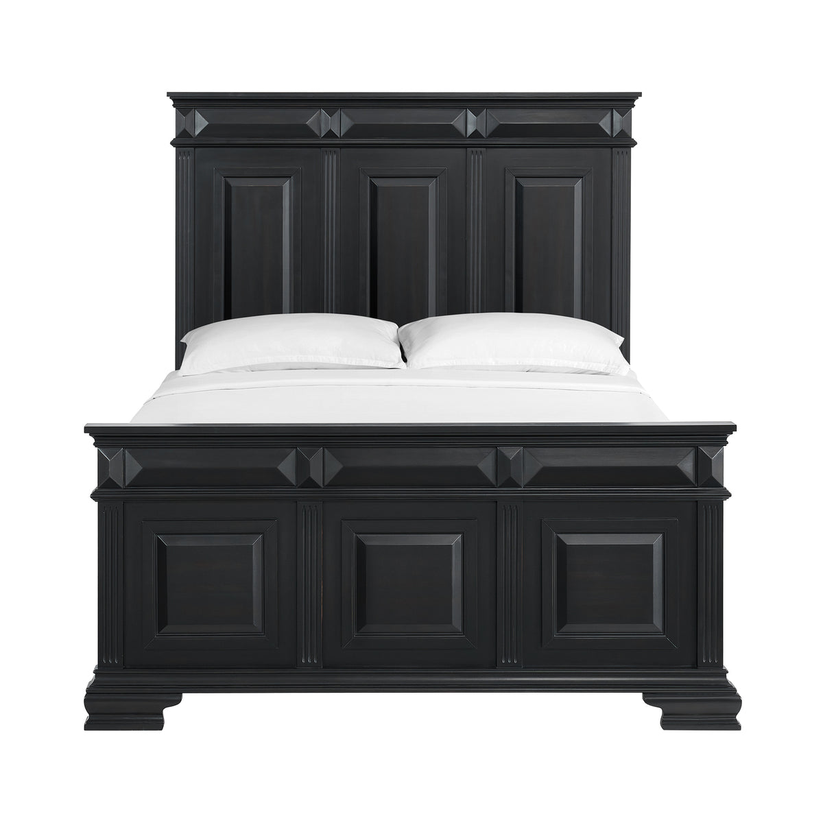 Bridgestone Queen Panel Bed in Black