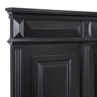 Bridgestone King Panel Bed in Black