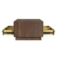 Brisbane 3PC Occasional Table Set in Brown-Coffee Table, End Table & Sofa Table