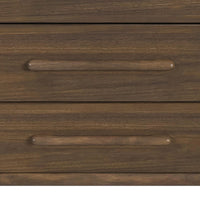Brisbane Dresser and Mirror Set with LED in Brown