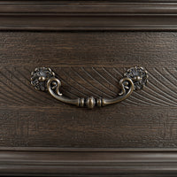 Brunswick Queen 3PC Bedroom Set with 2 Nightstands in Mahogany