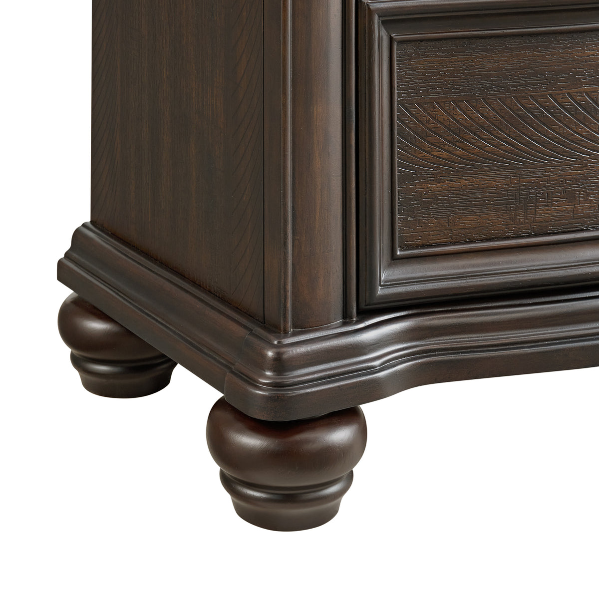 Brunswick Queen 3PC Bedroom Set with 2 Nightstands in Mahogany