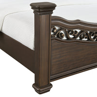 Brunswick Queen 3PC Bedroom Set with 2 Nightstands in Mahogany