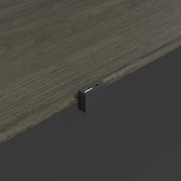 Canterbury Queen Storage 5PC Bedroom Set with 2 Nightstands, Dresser & Chest in Grey