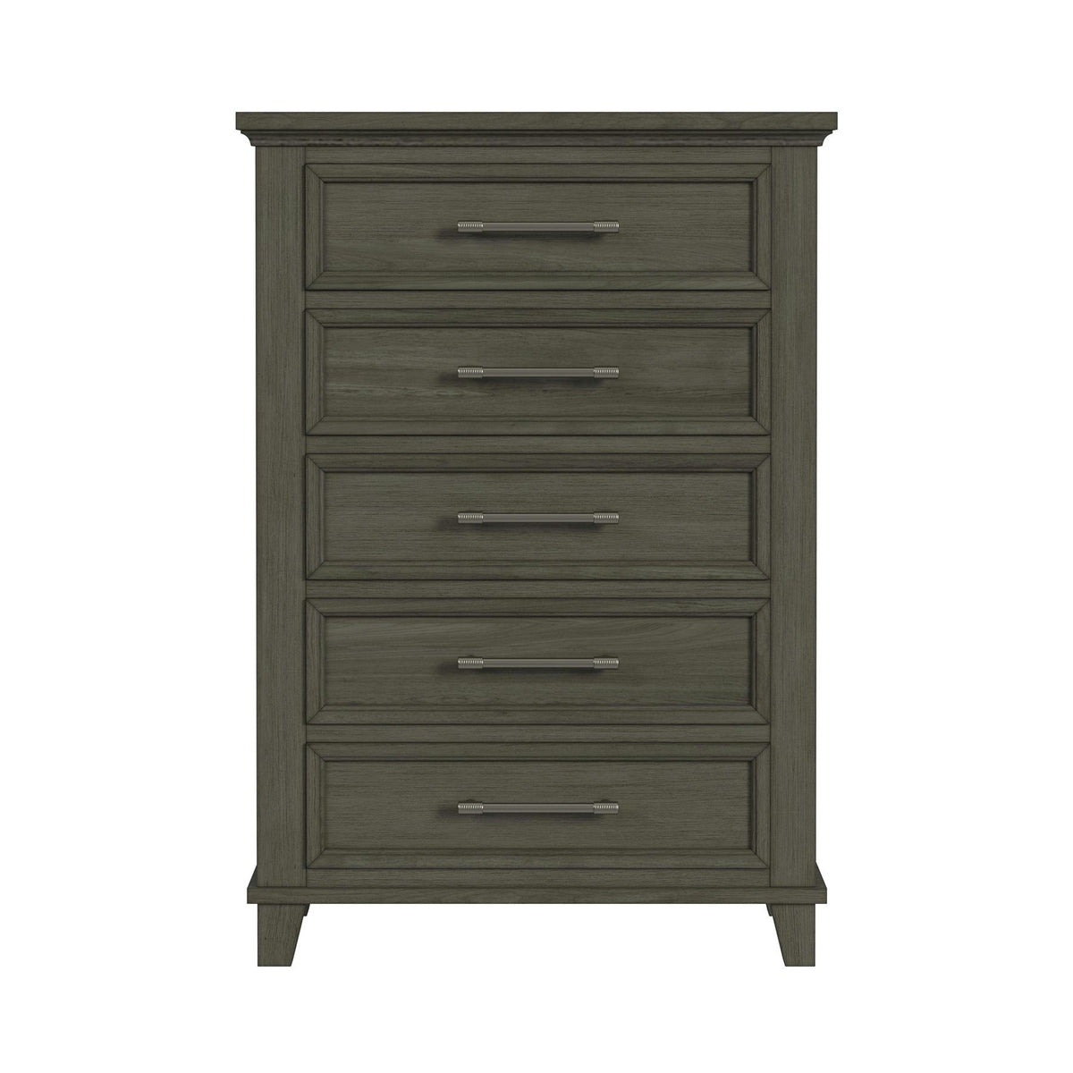 Canterbury 5-Drawer Chest in Grey