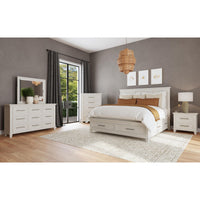Canterbury 9-Drawer Dresser in Ivory