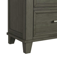 Canterbury Dresser and Mirror Set in Grey