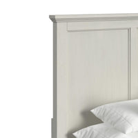 Canterbury King Storage 5PC Bedroom Set in Ivory
