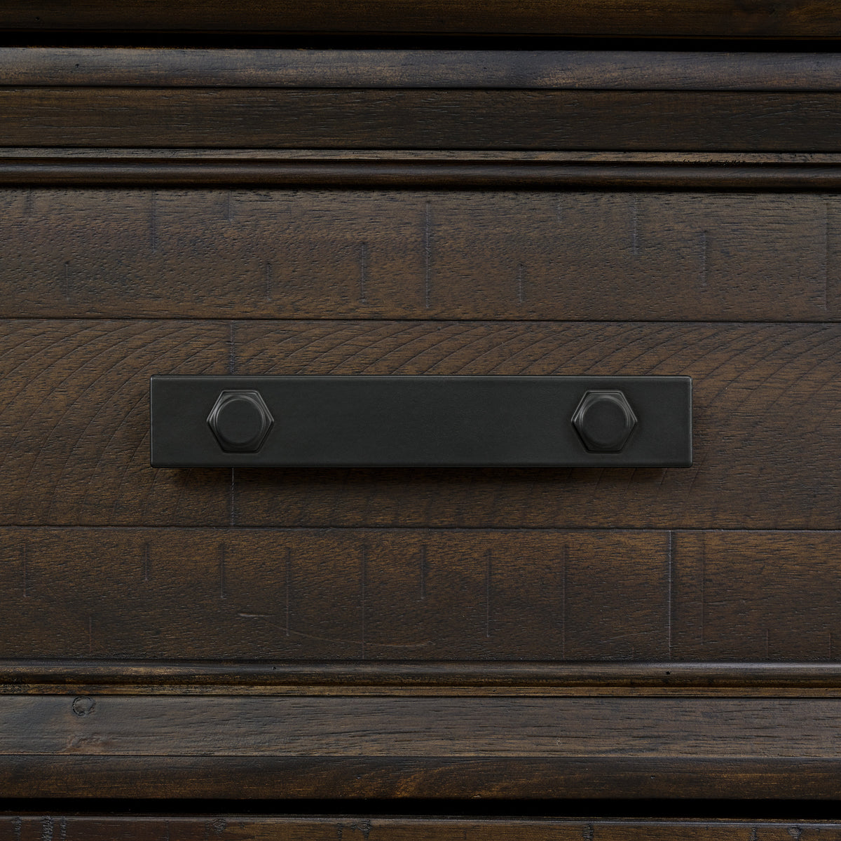 Colorado City 2-Drawer Nightstand with USB in Charcoal