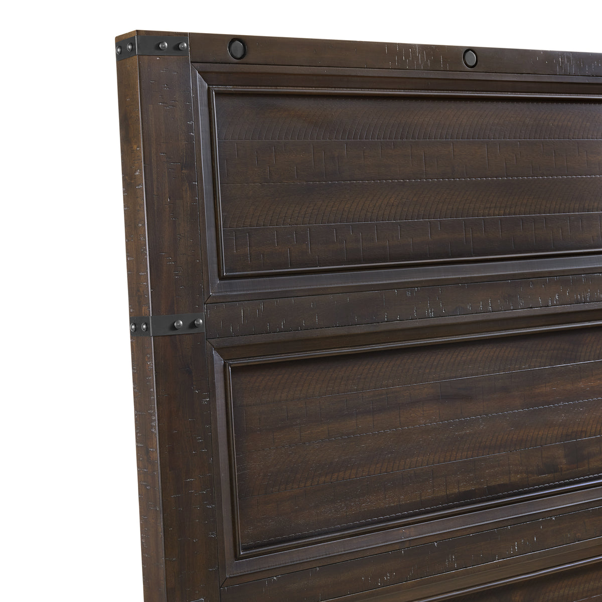 Colorado City King Storage 5PC Bedroom Set in Charcoal