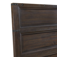 Colorado City King Storage 5PC Bedroom Set in Charcoal