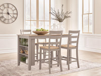 Harperfeld Dining Table and 4