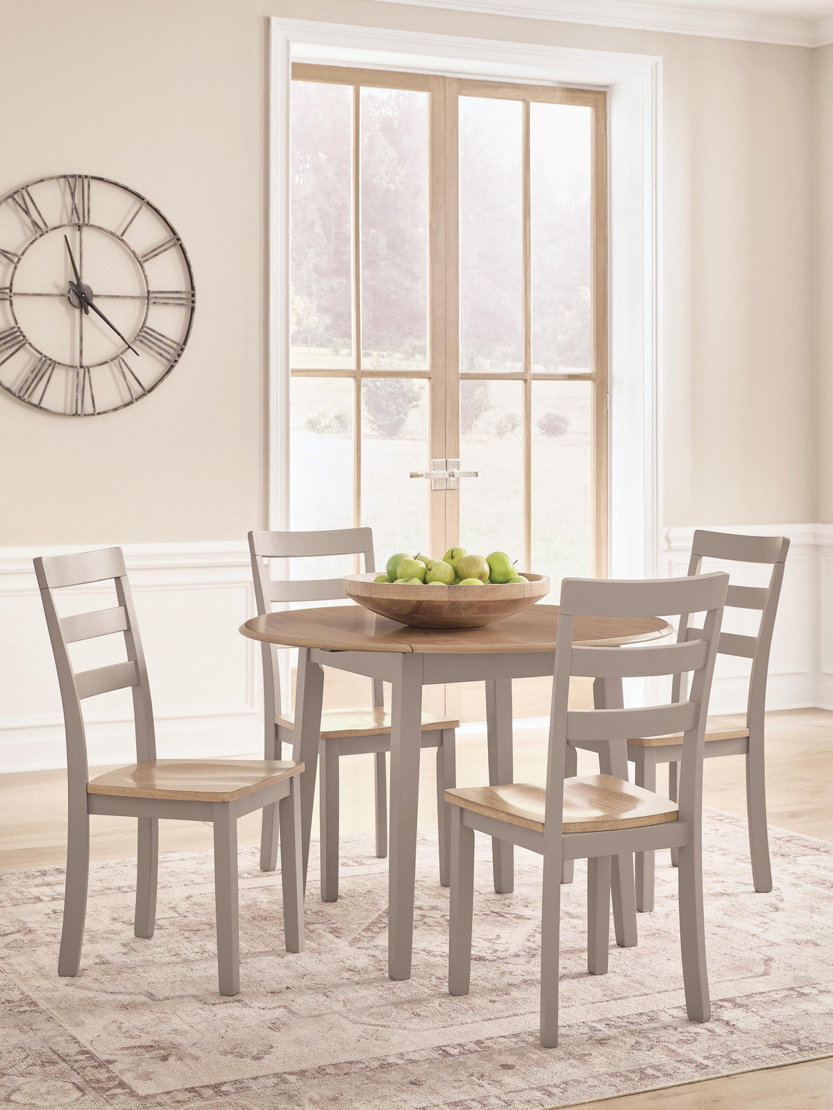 Harperfeld Dining Table and 2