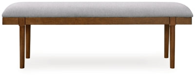 Lyncott Extension Dining Table, 4 Chairs and Bench
