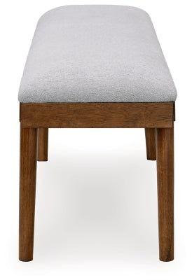 Lyncott Extension Dining Table, 4 Chairs and Bench
