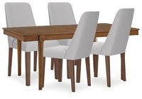 Lyncott Extension Dining Table and 4 Chairs