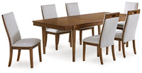 Lyncott Extension Dining Table and 6 Chairs