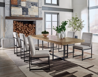 Tomtyn Extension Dining Table and 6 Chairs