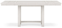 Robbinsdale Counter Height Dining Table, 2 Barstools, Bench and Server