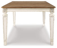 Realyn Extension Dining Table and 6 Chairs