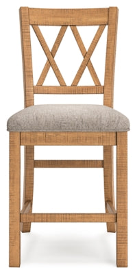 Havonplane Counter Height Dining Table and 8 Barstools