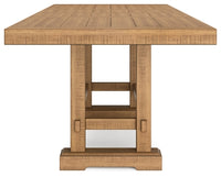 Havonplane Counter Height Dining Table and 8 Barstools