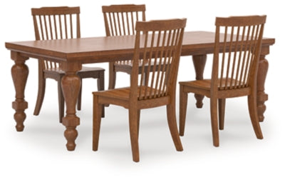 Greddinton Dining Table and 4 Chairs