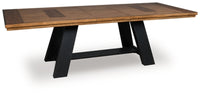 Greddinton Extension Dining Table and 4 Chairs