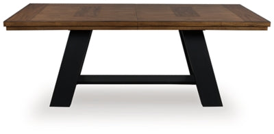 Greddinton Extension Dining Table and 4 Chairs
