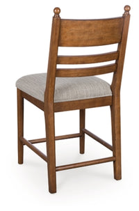 Greddinton Counter Height Dining Table and 6 Barstools