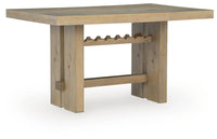 Lasinger Counter Height Dining Table and 4 Barstools