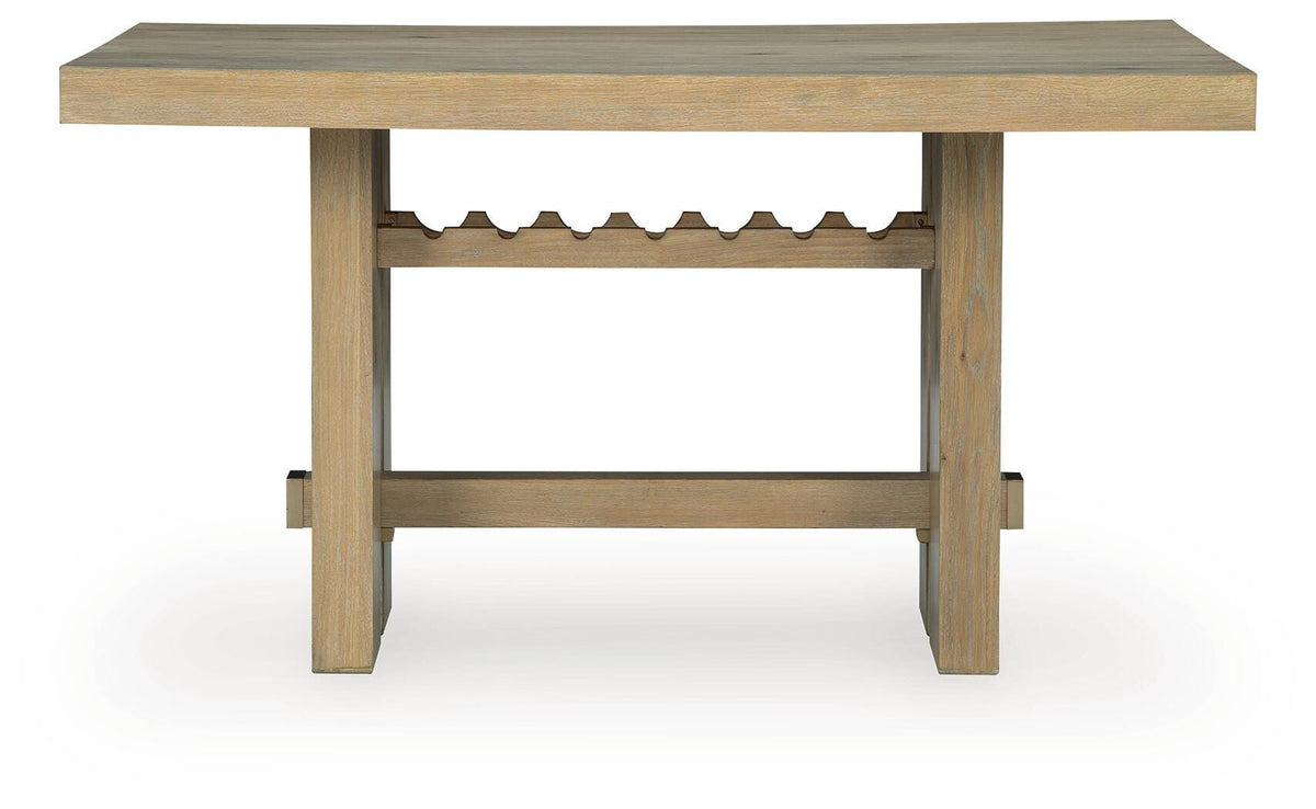 Lasinger Counter Height Dining Table and 4 Barstools