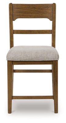 Cabalynn Counter Height Dining Table and 4 Barstools